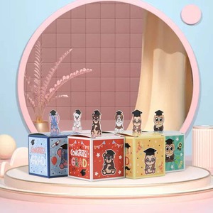 Décoration de fête de remise des diplômes petite boîte en papier boîte-cadeau d'échange de classe faveurs de prix enseignant-étudiant pour la cérémonie de remise des diplômes - Product Image 6