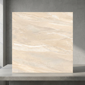 Azulejos de Porcelana con Efecto Mármol Vistaar Volcano Brown Onyx, 600x600mm, Acabado Brillante Pulido para Pisos - Product Image 3