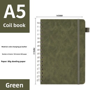 Cuadernos <span class=keywords><strong>de</strong></span> Oficina con Espiral y Correa Personalizable con Logotipo, Opción <span class=keywords><strong>de</strong></span> Regalo, Venta <span class=keywords><strong>al</strong></span> Por <span class=keywords><strong>Mayor</strong></span> - Product Image 6