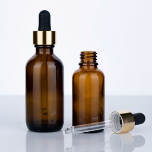 Tùy chỉnh bao bì mỹ phẩm hổ phách chai thủy tinh cho các loại tinh dầu trong 60ml <span class=keywords><strong>30ml</strong></span> 20ml 10ml và 5ml kích cỡ cho sản phẩm sang trọng - Product Image 2