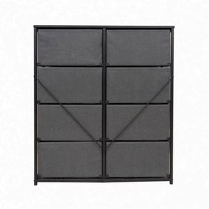 Commode autoportante moderne en tissu pour salon, durable, avec panneaux en MDF et acier inoxydable, en pin, disponible en plusieurs couleurs - Fournisseur en gros - Product Image 3