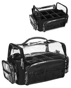 Relavel custodia per pennelli per trucco Extra Large trasparente borsa per cosmetici impermeabile <span class=keywords><strong>porta</strong></span> pennelli per trucco per truccatore professionale - Product Image 1