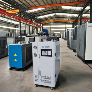 Hy <span class=keywords><strong>meilleur</strong></span> prix refroidisseur d'eau industrielle Machine nouveau 400 Tr 600 tonnes refroidi à l'eau vis refroidi à l'eau refroidisseur à vis avec pompe - Product Image 5