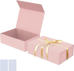 Luxury Large Magnetic Closure Storage <strong>Box</strong> with Ribbon Luxury Packaging Wig Storage Mother's Day Birthdays <strong>Bridal</strong> Gifts Weddings - Product Image 2