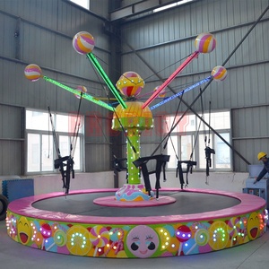 Parc d'attractions intérieur pour enfants, trampoline sautant à l'élastique pour 6 personnes - Product Image 4