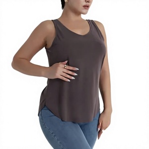 Nouveau débardeur Ever Glow pour femmes grandes tailles, respirant, écologique, durable, à séchage rapide, col rond, manches courtes, style décontracté - Product Image 1