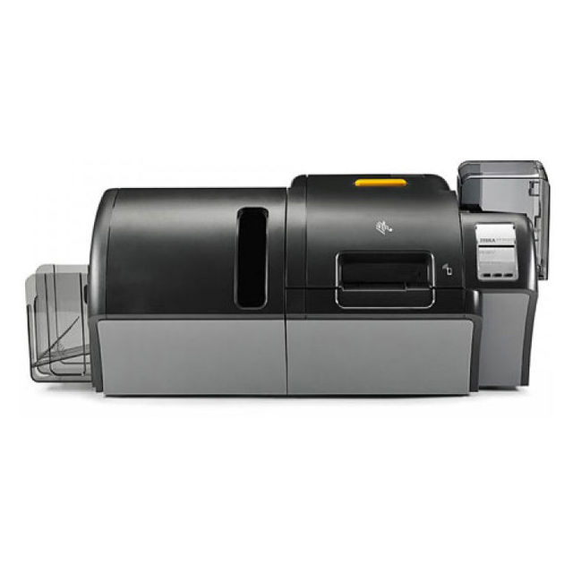 Zebra Zxp Series 9 Retransfer Id Card Printer with Lamination Dual-sided Printing Full Color or Monochrome 190 Cph 300 Dpi 20 Kg
