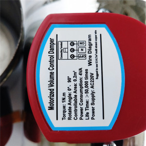 3 Dây Hoạt Động Thiết Bị Truyền Động HVAC Tự Động Van Điều Tiết Động Cơ On/Off Mô Hình 220V 24V 12V - Product Image 2