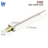 Nouvelles pièces de rechange pour découpeuse laser à fibre DNE : Cylindre d'entrée d'air QT90, Pièces anti-collision, Pièce de sortie d'air, Pièce en cuivre LVWEI