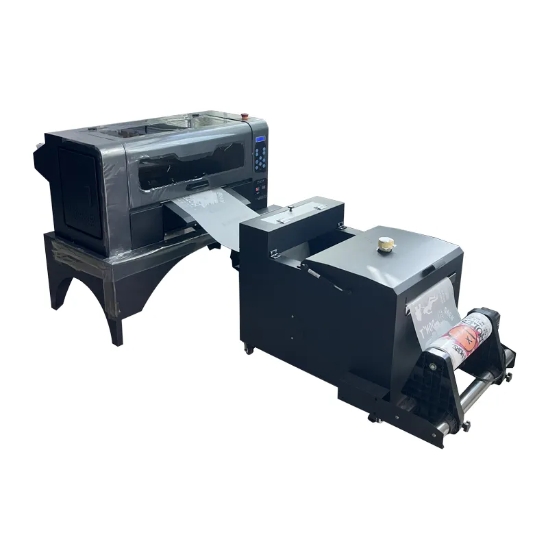 Greencolor Xp600 impresora 30CM direct to film ink printer t shirt printing machine PET film ink printer with shaker and dryer