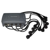 Répartiteur de signal DMX512 RDM étanche à 8 canaux, isolé IP65, amplificateur et distributeur DMX 8 voies pour éclairage de scène extérieur
