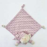 Couverture apaisante pour bébé Dot Minky, couverture réconfortante pour nouveau-né, ensemble cadeau pour bébé, couverture personnalisée pour bébé, Manta Doudou