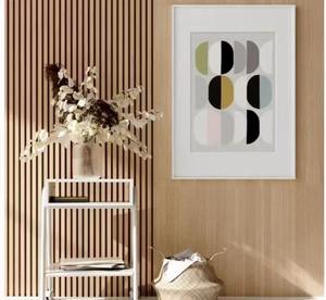 Pannello Acustico in Fibra di Poliestere Insonorizzante Pannelli Acustici Decorativi Interni in MDF Scanalato con <span class=keywords><strong>Doghe</strong></span> in Legno - Product Image 3