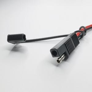 Özel 2 Pin 14AWG SAE O halka terminali koşum 10A 20A sigorta pil uzatma kablosu montaj tel koşum için tekne araba ATV - Product Image 4