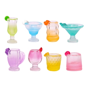 Miniatures de paysages miniatures, tasses, gobelets, chopes à bière, accessoires décoratifs DIY pour la <span class=keywords><strong>simulation</strong></span> de nourriture et de jeux, petits ornements de bureau - Product Image 2