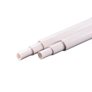 Tubo elétrico pvc proteção plástico tubo pvc conduit pvc pvc pipe