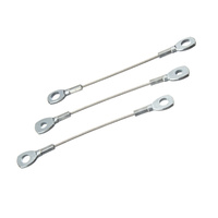Pince de câble en acier inoxydable suspendue pour suspension légère Pince de câble en acier inoxydable pour pince de câble Hangi légère