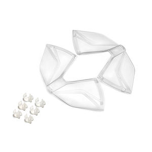 Soporte de Guardabarros Sunnywheel DG115 para Bicicleta, Material Ligero de PC/PP para Bicicletas de 26 Pulgadas y 700C, Soportes de Aluminio FA-513 para Guardabarros - Product Image 1