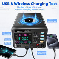 Alimentation de laboratoire CC réglable KUAIQU MPS-305QC 30V 5A 150W avec USB-C pour réparation de téléphones et charge sans fil