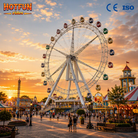 Grande Roue Électrique de 42m pour Parc d'Attractions Extérieur, Équipement de Fête Foraine Fabriqué en Chine