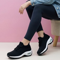 Chaussures de sport décontractées respirantes pour femmes, légères, style chaussettes