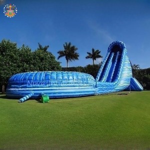 Nova thương hiệu lớn <span class=keywords><strong>Cyclone</strong></span> 32ft cao Hồ bơi bơm hơi mô hình trượt NVWS-102 công viên giải trí trượt nước với hồ bơi để bán - Product Image 1