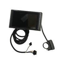Écran LCD couleur W900 avec interface USB et interrupteur pour la configuration des données, pièce de rechange pour vélo électrique, scooter, VTT, DIY