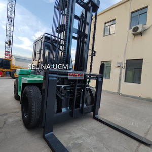 Mitsubishi FD150 <span class=keywords><strong>15ton</strong></span> Carretilla elevadora usada Carretilla elevadora de segunda mano en stock 20ton 25ton 30ton Buenas condiciones de trabajo Precio barato Horas bajas - Product Image 6