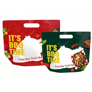 Custom Printed Laminated Plastic Rotisserie Roast Anti-fog Microwave Hot Food Packaging Chicken Bags OEM/ODM - Product Image 5