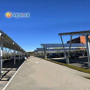 HQ ASC01 Installation Facile Module Solaire Abri PV Montage Carport Bases En Béton pour Vélos Voitures Bus - Product Image 5