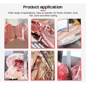 Công nghiệp cấp thịt & xương cắt thương mại butcher máy với đông lạnh tươi ban nhạc lưỡi cưa nhà máy giá - Product Image 5