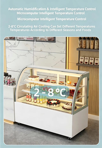 Refrigerador Exhibidor <span class=keywords><strong>de</strong></span> Pasteles <span class=keywords><strong>de</strong></span> Ángulo Recto <span class=keywords><strong>de</strong></span> Alta Calidad, Vitrina Comercial Refrigerada con Vidrio, para Panadería, Pastelería y <span class=keywords><strong>Tienda</strong></span> <span class=keywords><strong>de</strong></span> Postres - Product Image 6