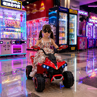 Quad électrique pour enfants de 5 à 7 ans, alimenté par batterie RT 12V4.5Ah, double moteur, tout-terrain, 4 roues, LED, musique, ABS plastique