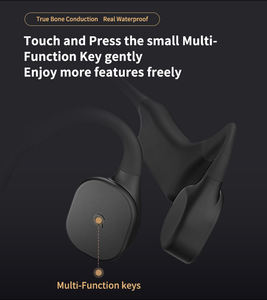 IP68 방수 골전도 | 32GB MP3 플레이어 | 통화 기능 & LED 배터리 포함 스포츠용 무선 수영 헤드폰 - Product Image 6