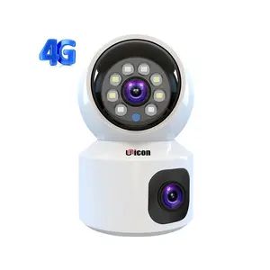 Kamera CCTV Video Mini 4G 1080P, Monitor bayi dalam ruangan, pelacakan manusia IP nirkabel, kamera Video Mini dengan pelacakan otomatis