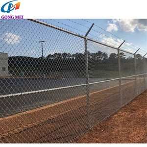 Clôture en <span class=keywords><strong>grillage</strong></span> PVC galvanisé à chaud <span class=keywords><strong>de</strong></span> 2 m <span class=keywords><strong>de</strong></span> <span class=keywords><strong>hauteur</strong></span>, rouleaux <span class=keywords><strong>de</strong></span> clôture en fil métallique pour champ agricole extérieur, prix abordable - Product Image 1