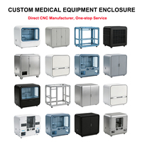 Boîtier en aluminium usiné sur mesure par CNC, de qualité médicale, pour châssis d'instruments de recherche génétique, usine source professionnelle OEM/ODM