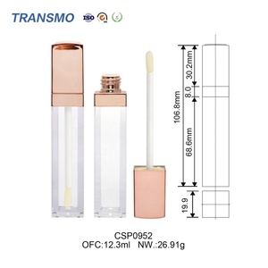 Liquid Lipstick Tubes Custom logo Lip Gloss Empty 10 ml Tubes Containers 12ml Eco Friendly Lip Gloss Tube - Product Image 3