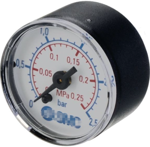 새로운 오리지널 1 년 보증 일본 SNC K8-10-40 압력 게이지 0-10 바 G1/8 - Product Image 3