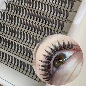 एनीमे लुश मंगा लैश स्पाइक्स थोक आईलैश क्लस्टर किट लोकप्रिय प्रीमेड लैश एक्सटेंशन - Product Image 4