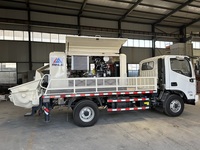 Pompe à béton montée sur camion DTC40 de haute qualité, capacité de 40 m3/h, bon prix en vente