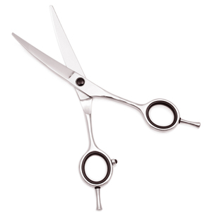 Tijeras Curvas para Peluquería Canina de 5.5"-8", Acero Inoxidable Japonés, para Salón de Belleza - Product Image 2