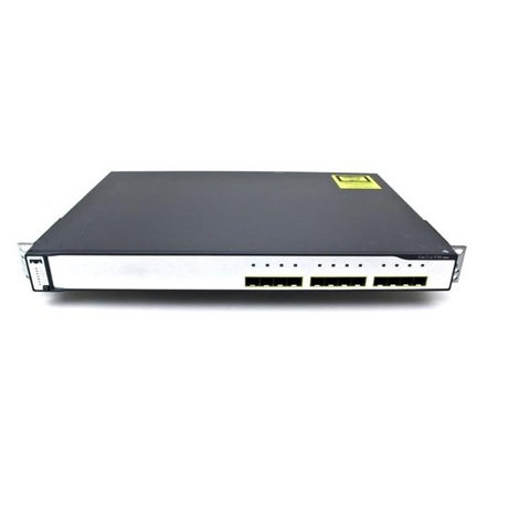 12 Port SFP Gigabit Switch WS-C3750G-12S-S