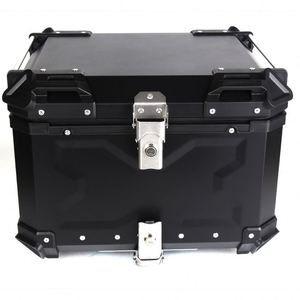 Waterproof Backpack Tool Storage Alloy Top Case Luggage Box Customized Motorcycle Aluminum Tail Box