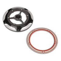 Kit de couvercles de moteur CNC Clarity pour Harley Touring 2007-2013, couvercles transparents de la came, du Derby, des culbuteurs et de la transmission, noirs