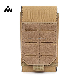Laser Gesneden Tactisch Molle Mobiele Telefoon Zakje, Universeel Edc Dragen Heavy Duty Lus Mobiele Telefoon Riem <span class=keywords><strong>Holster</strong></span> Cover Molle Small Pouch - Product Image 1