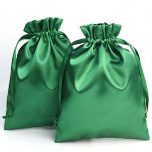 Bolsas de Regalo de Satén con Cordón de 9*12cm, Personalizables con Logotipo y Patrón Geométrico, Reciclables, Biodegradables, para Empaque - Product Image 6