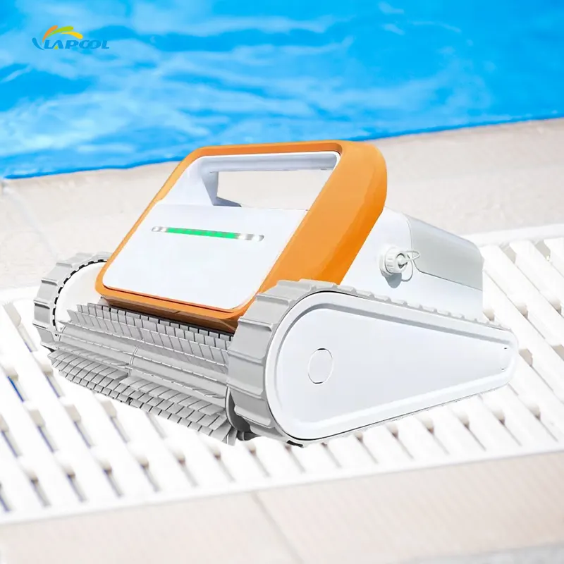 Popular Intelligent Rechargeable Cordless Automatic Swimming Pool Robotic Underwater Cleaner Suction Machine