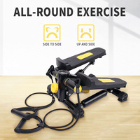 Steppeur de qualité supérieure pour entraînement de résistance, portable, avec écran LCD