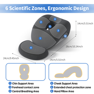 Almohada para Siesta en la Oficina, Almohada Portátil para Dormir en el Escritorio, Almohada para la Pausa del Almuerzo, Cuidado para tu Columna Cervical, Dile Adiós a las Manos Dormidas - Product Image 2